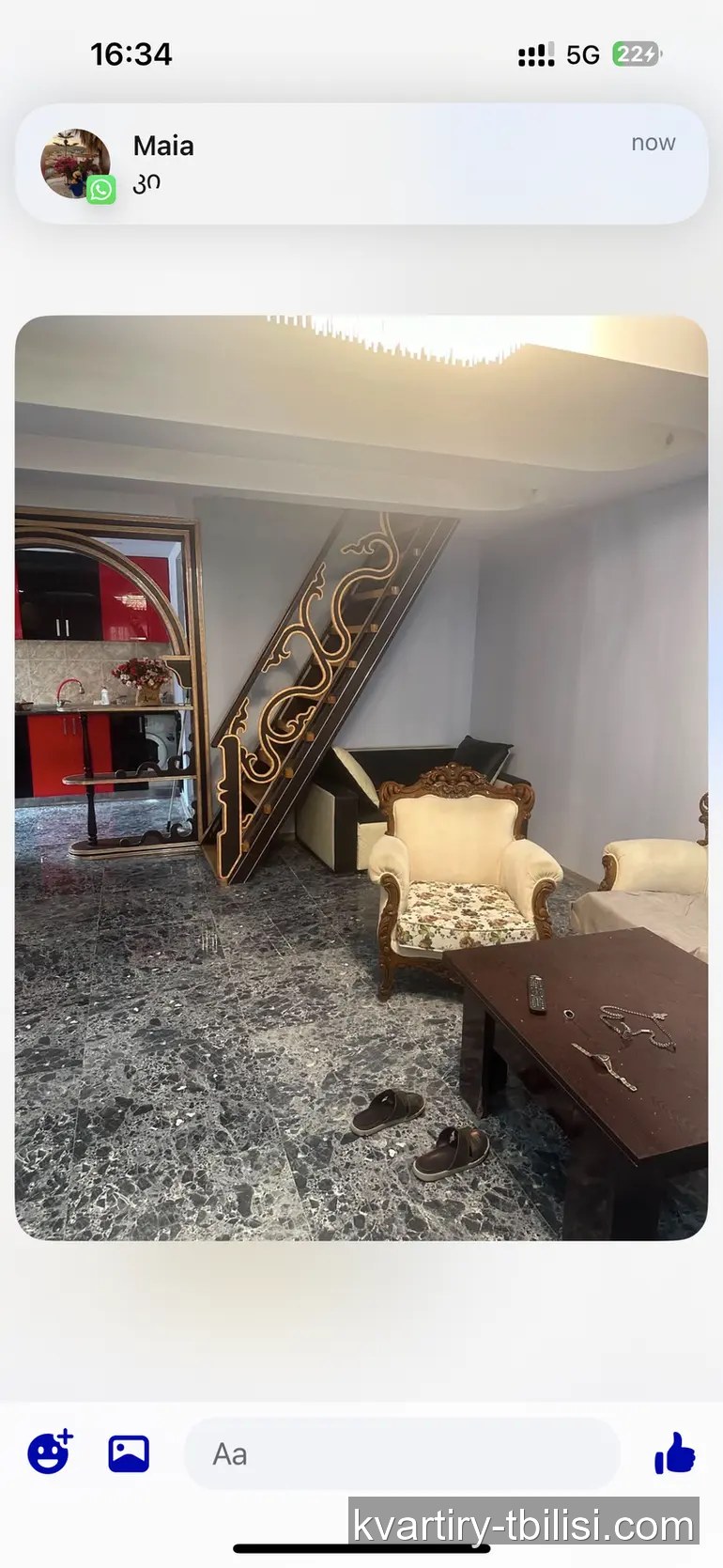2-bedroom Apartment for sale in Isani, Tbilisi, 60 sqm, floor 2/2 — 574 USD | Tbilisi Homes