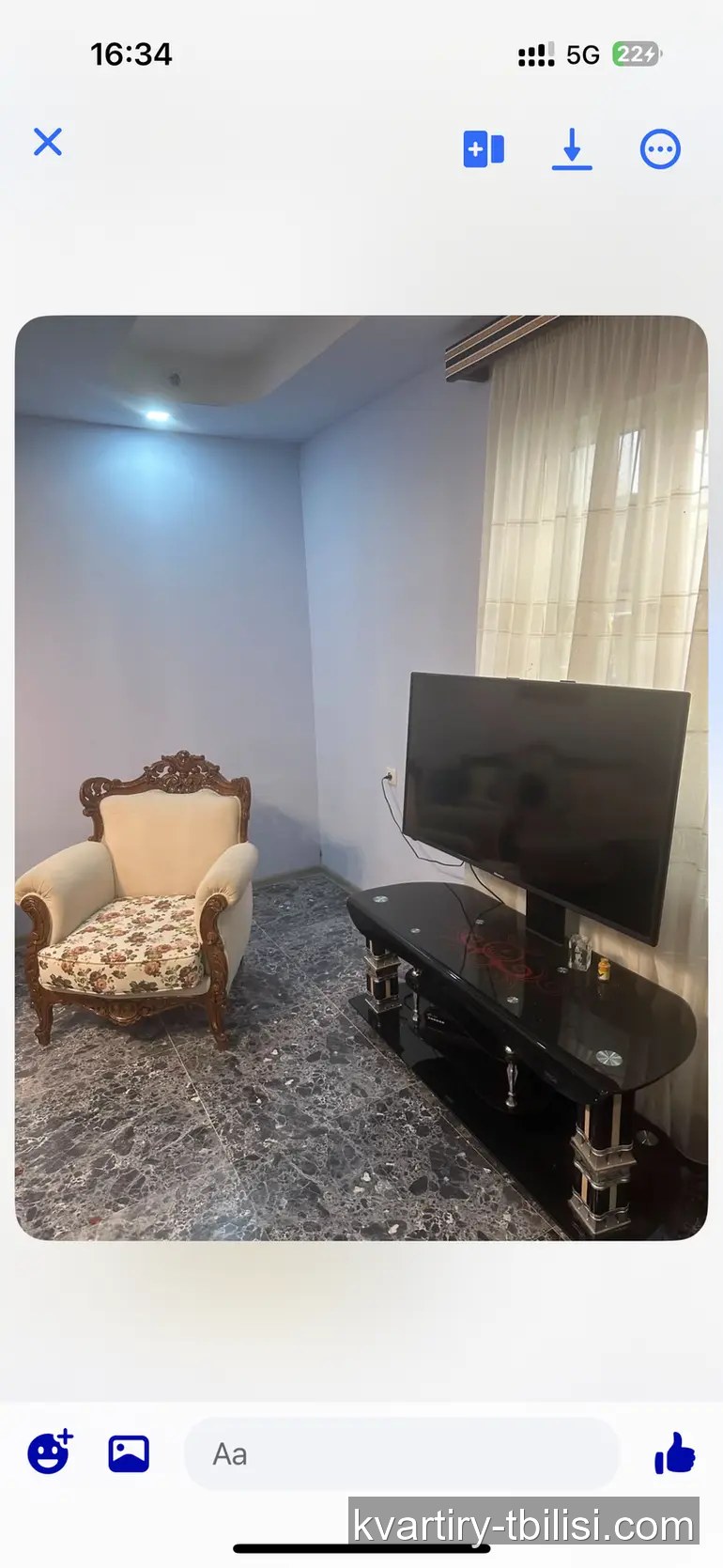 2-bedroom Apartment for sale in Isani, Tbilisi, 60 sqm, floor 2/2 — 574 USD | Tbilisi Homes