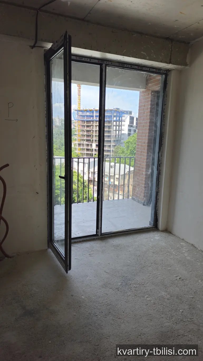 2-bedroom Apartment for sale in Krtsanisi, Tbilisi, 52.9 sqm, floor 7/12 — 93 000 USD | Tbilisi Homes