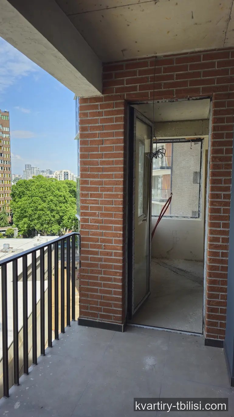 2-bedroom Apartment for sale in Krtsanisi, Tbilisi, 52.9 sqm, floor 7/12 — 93 000 USD | Tbilisi Homes