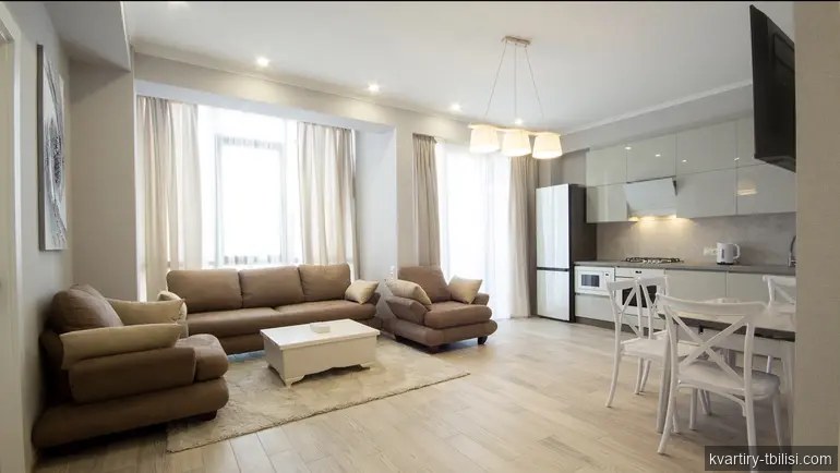 3-bedroom Apartment for sale in Krtsanisi, Tbilisi, 92 sqm, floor 7/11 — 210 000 USD | Tbilisi Homes