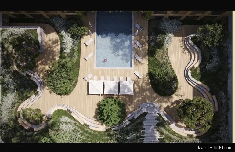 Трёхкомнатная квартира в Крцаниси — 224 840 USD | Tbilisi Homes