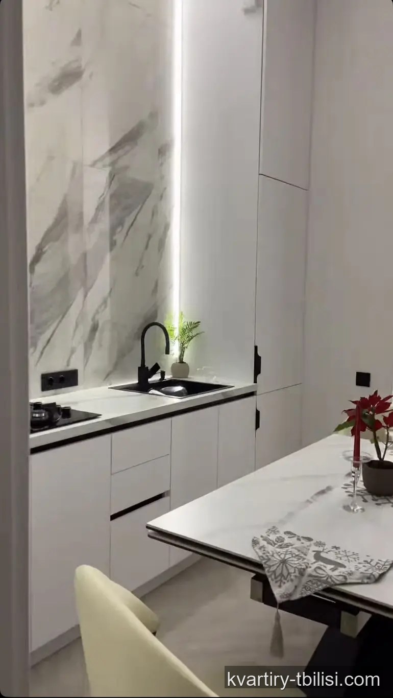 Трёхкомнатная квартира на Московском проспекте — 153 000 USD | Tbilisi Homes