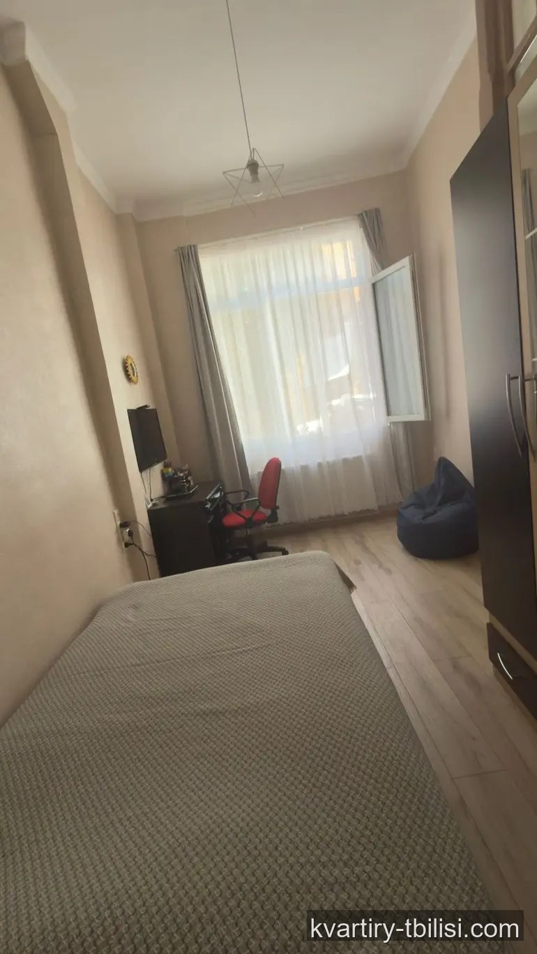 Трёхкомнатная квартира на Мтацминде — 105 000 USD | Tbilisi Homes