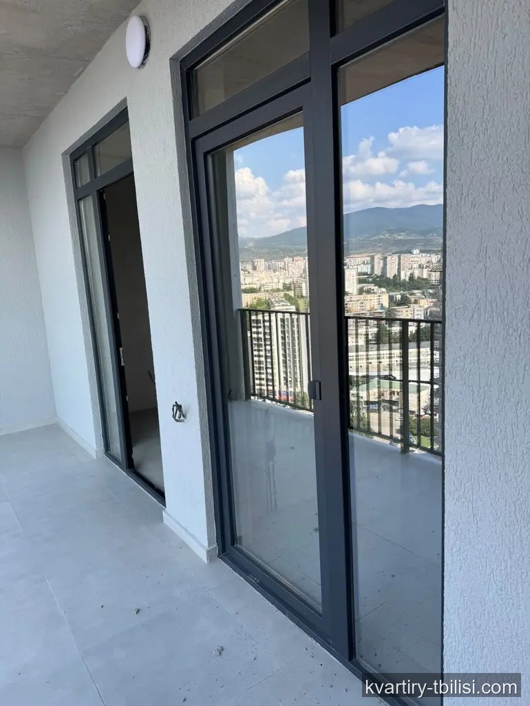 2-bedroom Apartment for sale in Mukhiani, Tbilisi, 53.3 sqm, floor 24/26 — 74 620 USD | Tbilisi Homes