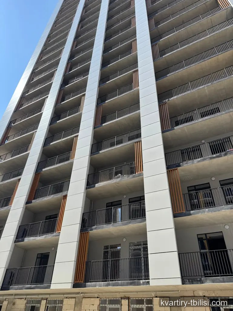 2-bedroom Apartment for sale in Mukhiani, Tbilisi, 53.9 sqm, floor 24/26 — 75 460 USD | Tbilisi Homes