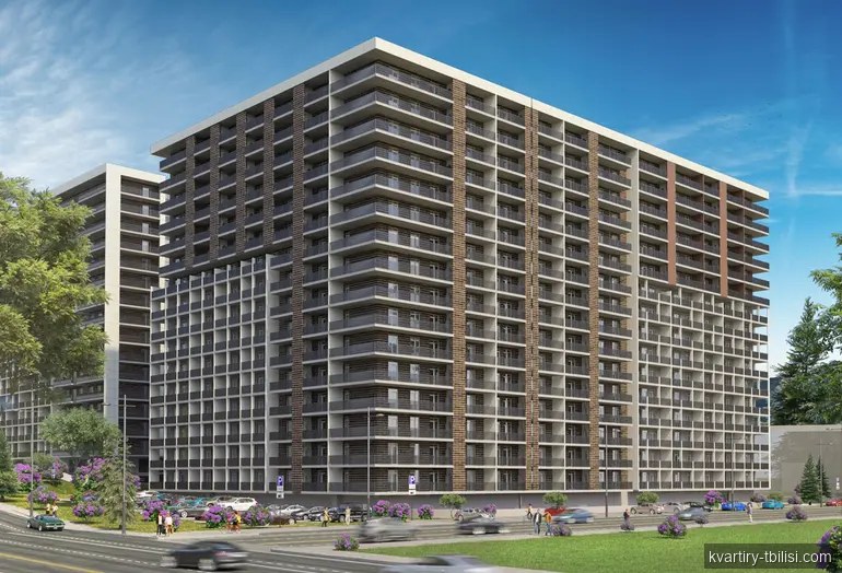2-bedroom Apartment for sale in Mukhiani, Tbilisi, 57 sqm, floor 16/16 — 72 500 USD | Tbilisi Homes