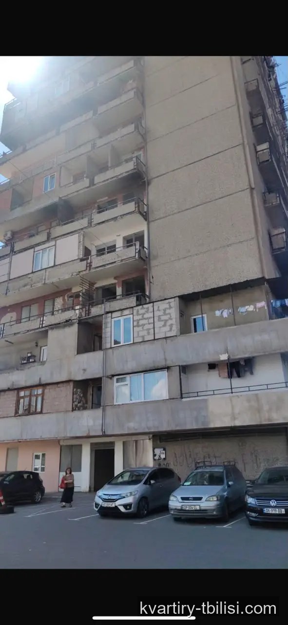 2-bedroom Apartment for sale in Mukhiani, Tbilisi, 40 sqm, floor 16/17 — 44 000 USD | Tbilisi Homes