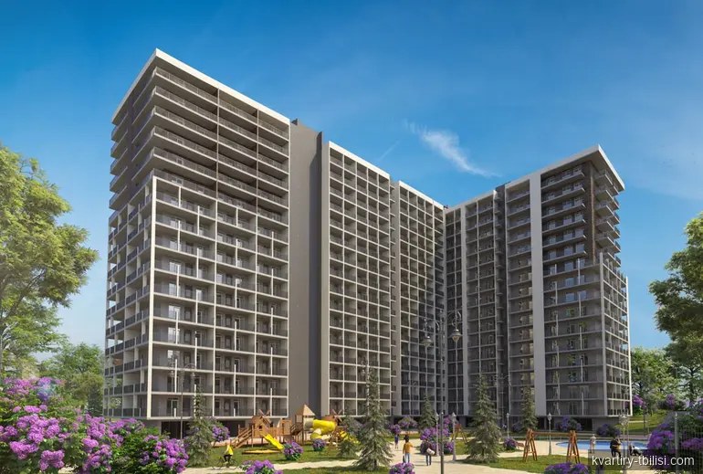 2-bedroom Apartment for sale in Mukhiani, Tbilisi, 61.5 sqm, floor 7/22 — 76 500 USD | Tbilisi Homes