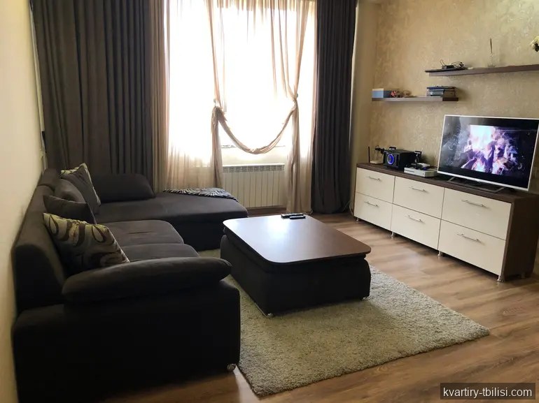 2-bedroom Apartment for sale in Mukhiani, Tbilisi, 60 sqm, floor 11/13 — 83 000 USD | Tbilisi Homes