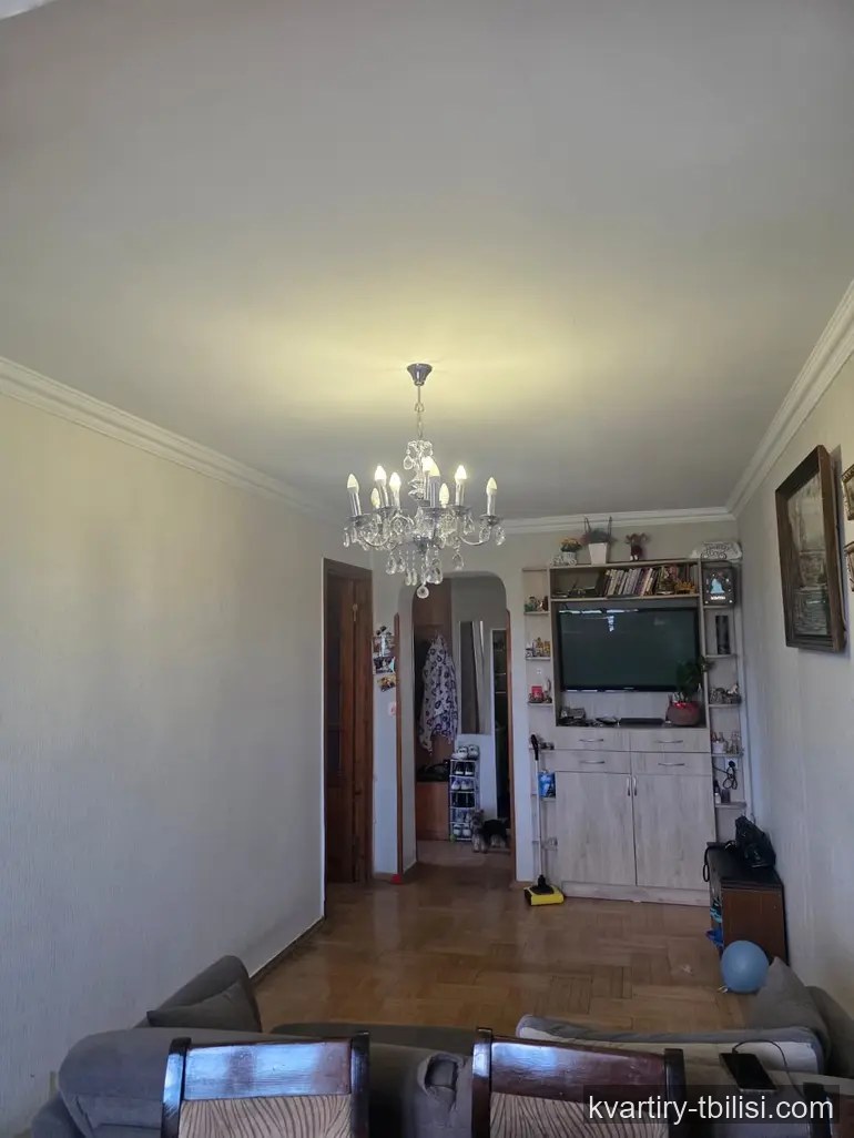 3-bedroom Apartment for sale in Mukhiani, Tbilisi, 58.1 sqm, floor 5/8 — 85 000 USD | Tbilisi Homes