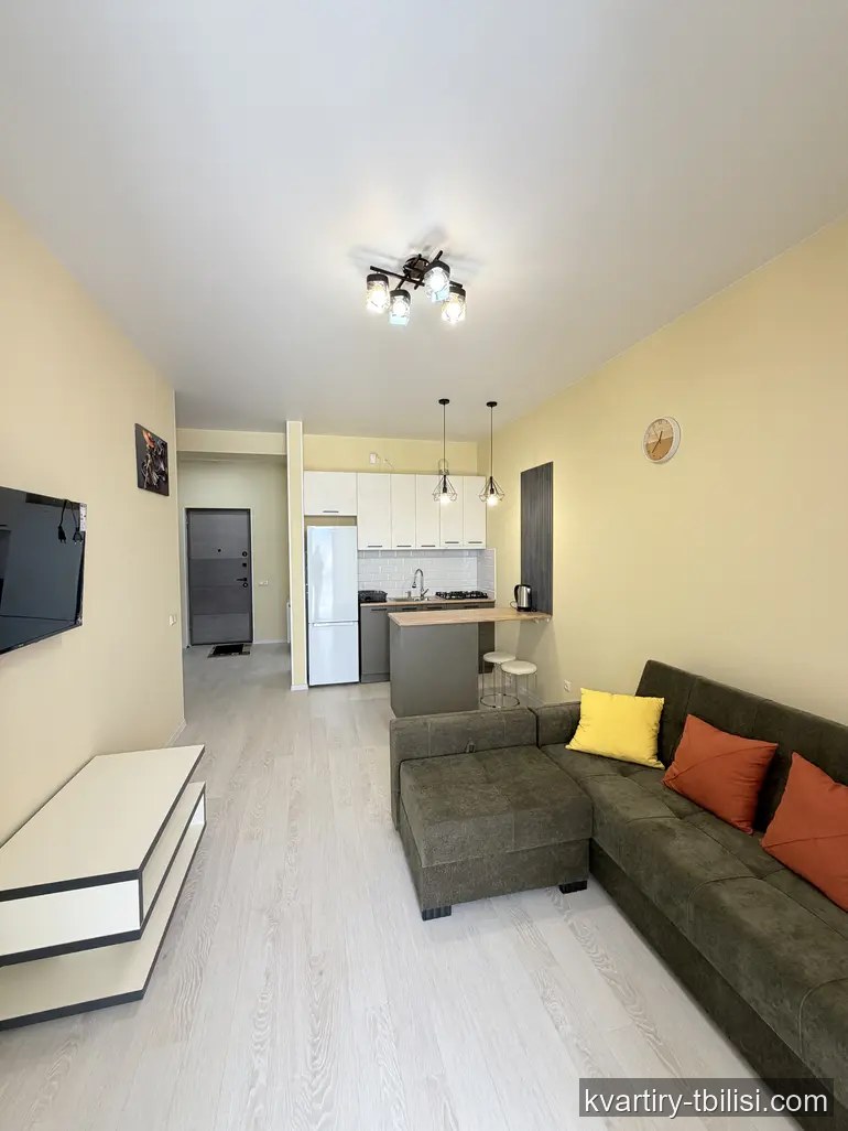 2-bedroom Apartment for sale in Nadzaladevi, Tbilisi, 54 sqm, floor 18/21 — 96 120 USD | Tbilisi Homes