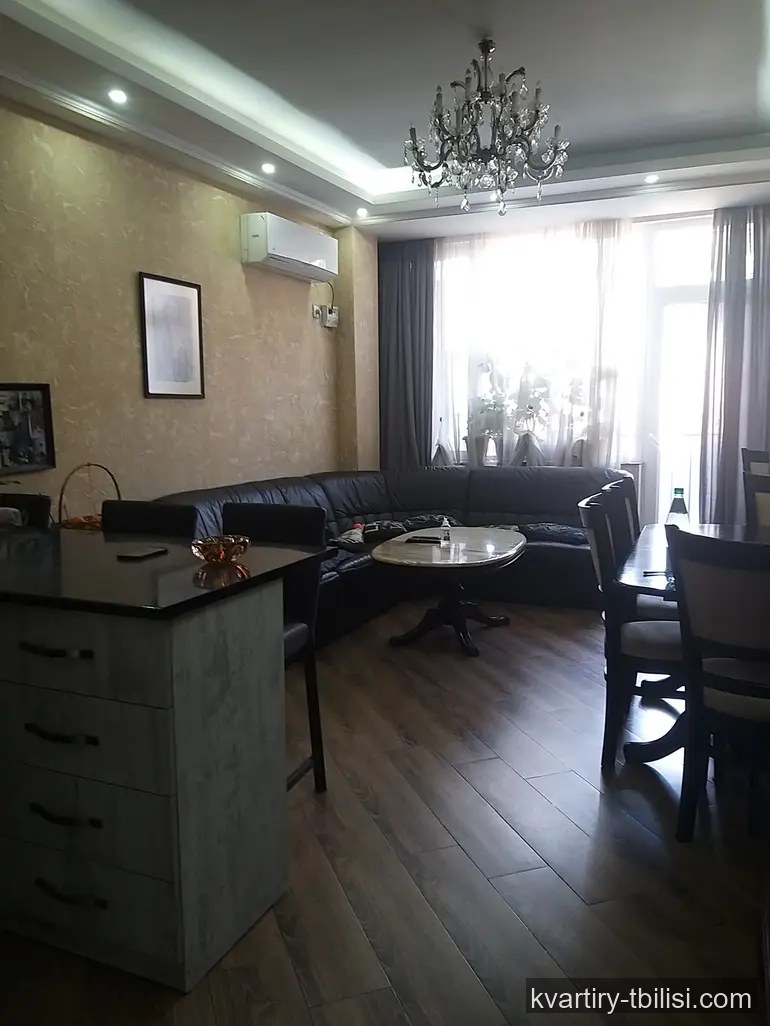 3-bedroom Apartment for sale in Nadzaladevi, Tbilisi, 74 sqm, floor 2/7 — 125 000 USD | Tbilisi Homes