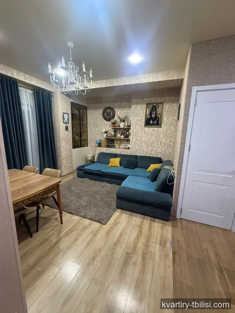 Трёхкомнатная квартира в Надзаладеви — 115 000 USD | Tbilisi Homes