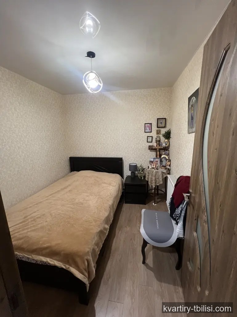 3-bedroom Apartment for sale in Nadzaladevi, Tbilisi, 44 sqm, floor 2/5 — 62 000 USD | Tbilisi Homes