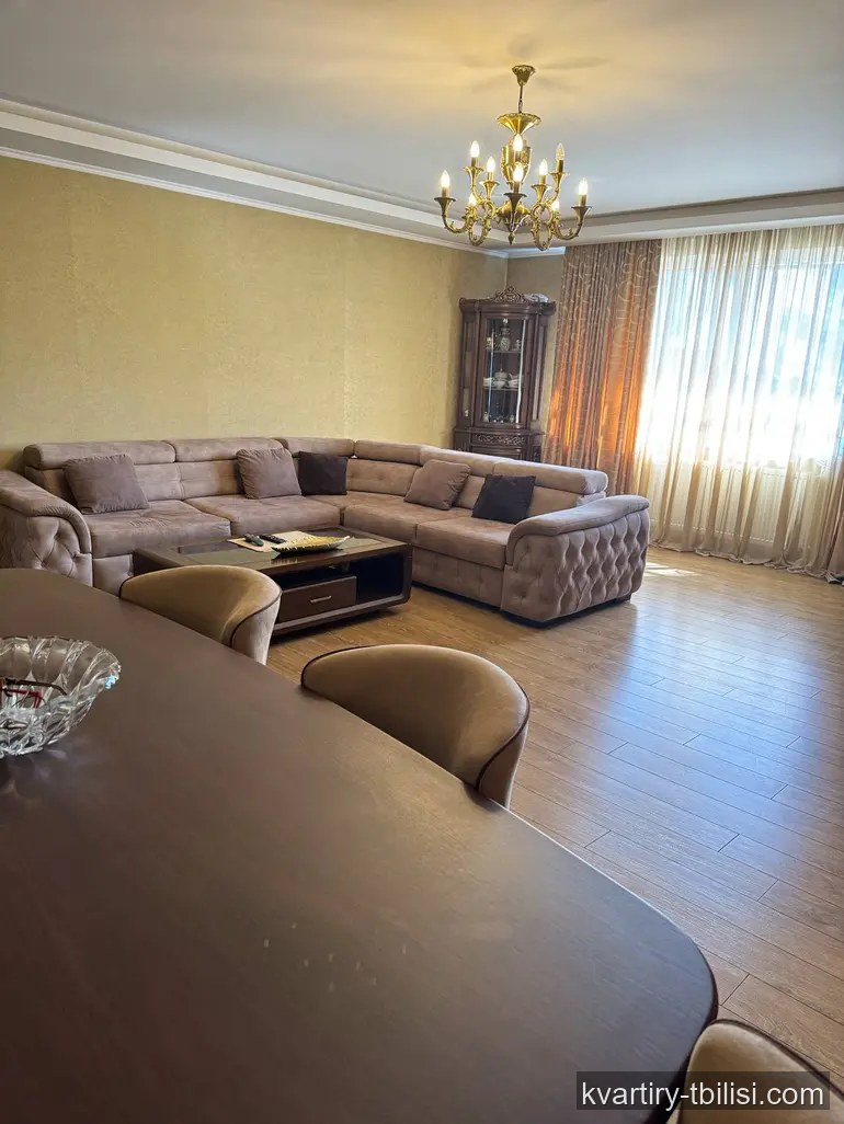 5-bedroom Apartment for sale in Nadzaladevi, Tbilisi, 125 sqm, floor 9/9 — 175 000 USD | Tbilisi Homes