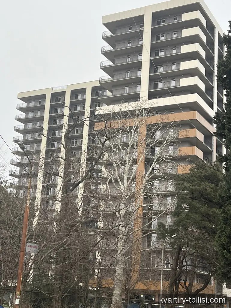 2-bedroom Apartment for sale in Navtlugi, Tbilisi, 53.4 sqm, floor 13/17 — 69 000 USD | Tbilisi Homes