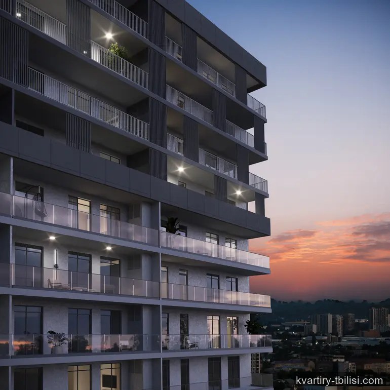 Двухкомнатная квартира на Нутсубидзе — 88 608 USD | Tbilisi Homes