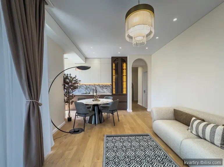 Двухкомнатная квартира на Нутсубидзе — 138 000 USD | Tbilisi Homes