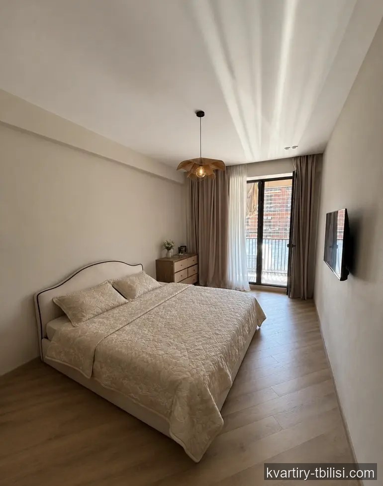 Двухкомнатная квартира на Нутсубидзе — 140 000 USD | Tbilisi Homes
