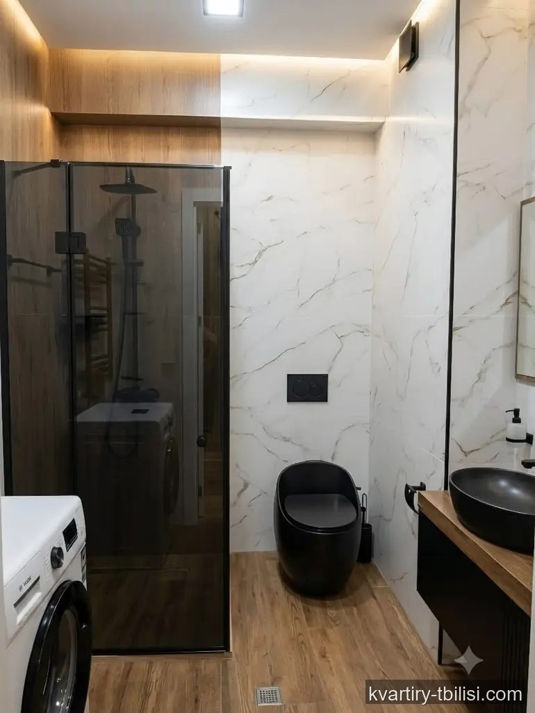 Трёхкомнатная квартира на Нутсубидзе — 132 000 USD | Tbilisi Homes