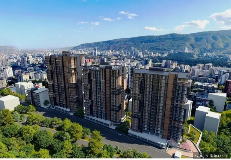 Трёхкомнатная квартира на Нутсубидзе — 132 000 USD | Tbilisi Homes