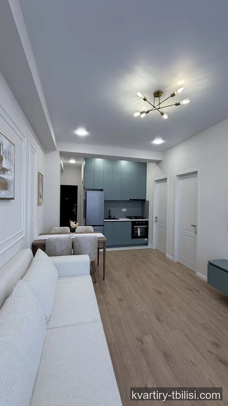 3-bedroom Apartment for sale in Orkhevi, Tbilisi, 56 sqm, floor 10/12 — 94 000 USD | Tbilisi Homes