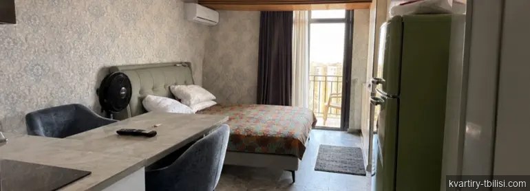 1-bedroom Apartment for sale in Ortachala, Tbilisi, 25 sqm, floor 13/15 — 50 000 USD | Tbilisi Homes