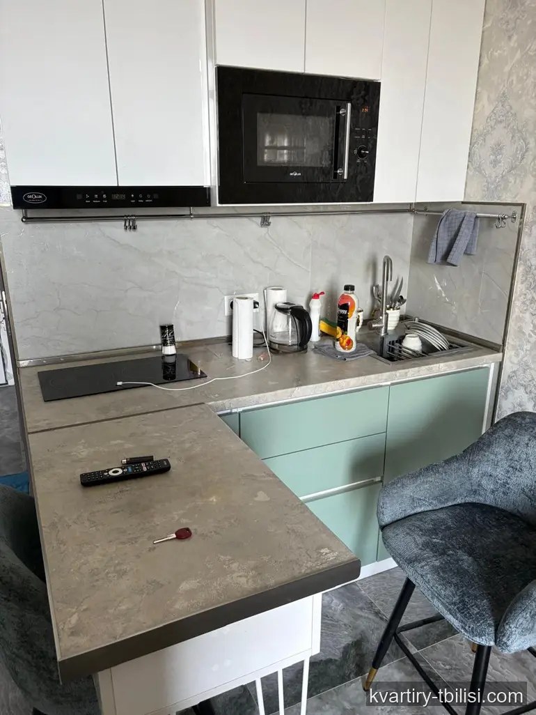 1-bedroom Apartment for sale in Ortachala, Tbilisi, 25 sqm, floor 13/15 — 50 000 USD | Tbilisi Homes