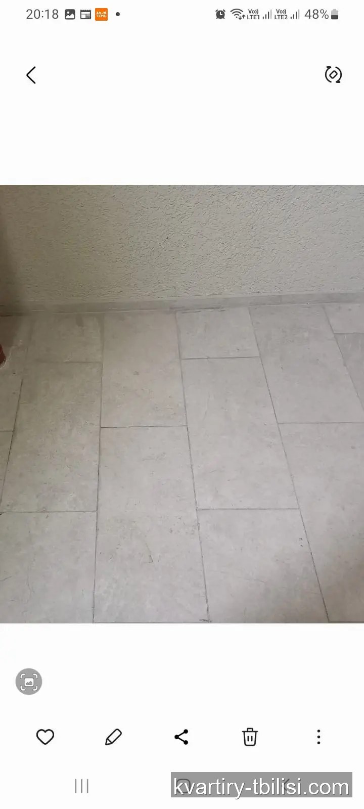 Двухкомнатная квартира в Ортачале — 90 090 USD | Tbilisi Homes
