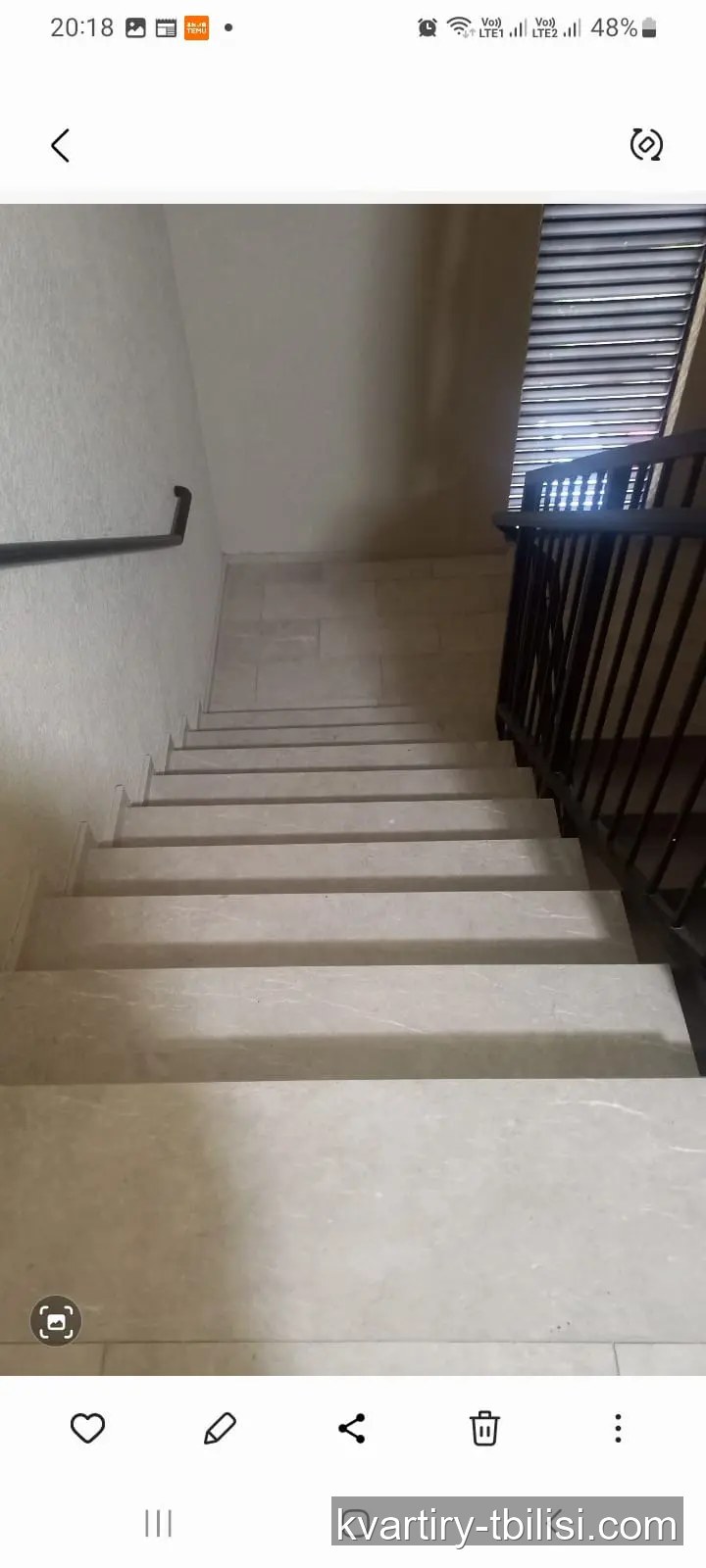 Двухкомнатная квартира в Ортачале — 90 090 USD | Tbilisi Homes
