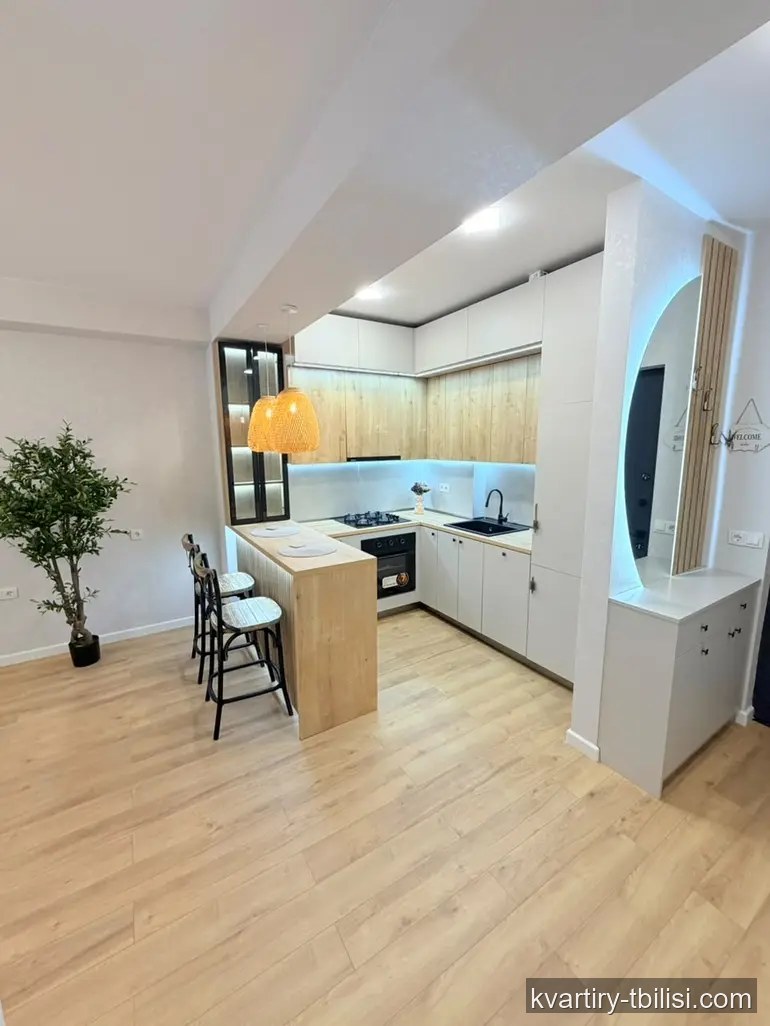 Двухкомнатная квартира в Ортачале — 133 000 USD | Tbilisi Homes