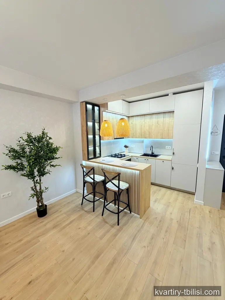 Двухкомнатная квартира в Ортачале — 133 000 USD | Tbilisi Homes