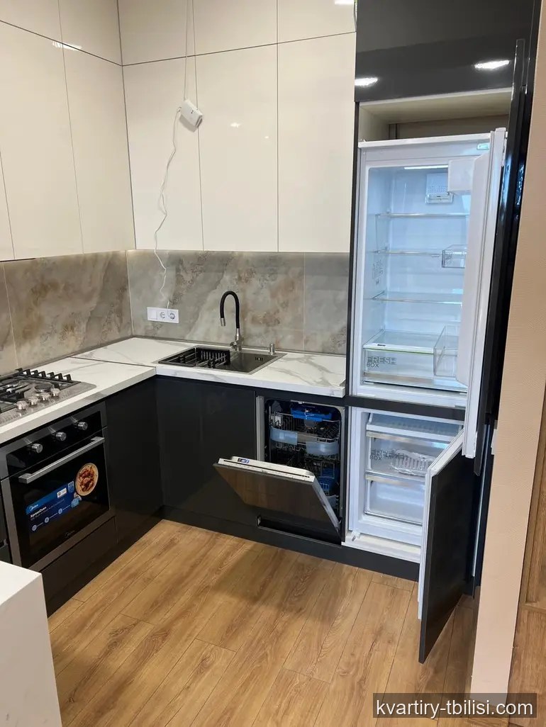 2-bedroom Apartment for sale in Ortachala, Tbilisi, 61.8 sqm, floor 10/11 — 117 500 USD | Tbilisi Homes