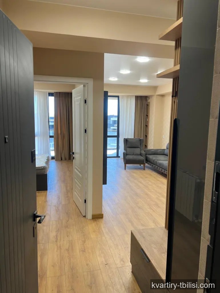 2-bedroom Apartment for sale in Ortachala, Tbilisi, 61.8 sqm, floor 10/11 — 117 500 USD | Tbilisi Homes