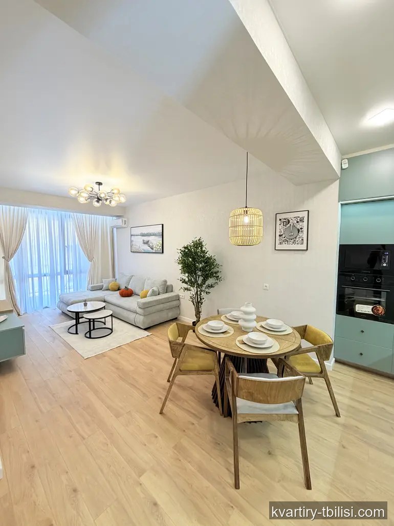 2-bedroom Apartment for sale in Ortachala, Tbilisi, 66 sqm, floor 10/12 — 128 000 USD | Tbilisi Homes