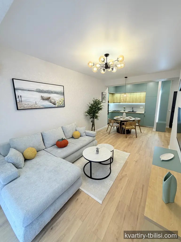 2-bedroom Apartment for sale in Ortachala, Tbilisi, 66 sqm, floor 10/12 — 128 000 USD | Tbilisi Homes