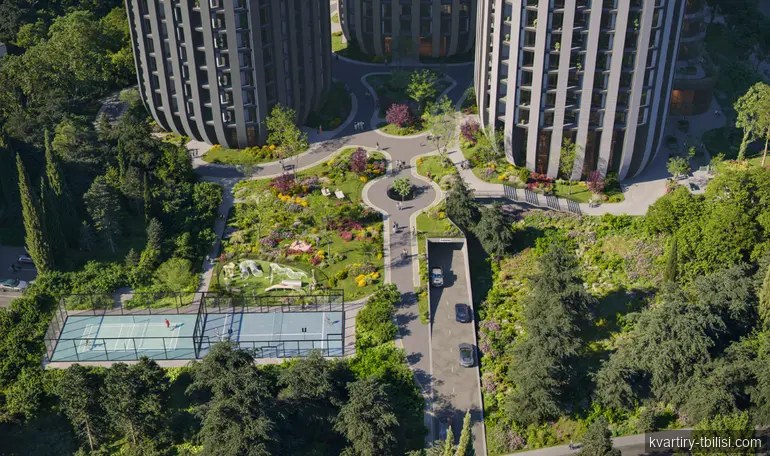 2-bedroom Apartment for sale in Ortachala, Tbilisi, 64.6 sqm, floor 21/32 — 136 952 USD | Tbilisi Homes
