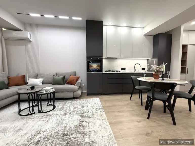 3-bedroom Apartment for sale in Ortachala, Tbilisi, 66 sqm, floor 4/12 — 126 900 USD | Tbilisi Homes