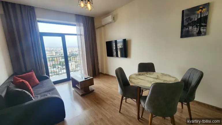 4-bedroom Apartment for sale in Ortachala, Tbilisi, 93 sqm, floor 31/31 — 150 000 USD | Tbilisi Homes