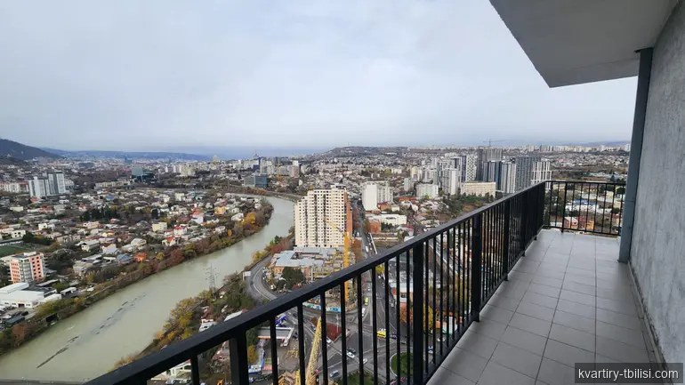 4-bedroom Apartment for sale in Ortachala, Tbilisi, 93 sqm, floor 31/31 — 150 000 USD | Tbilisi Homes