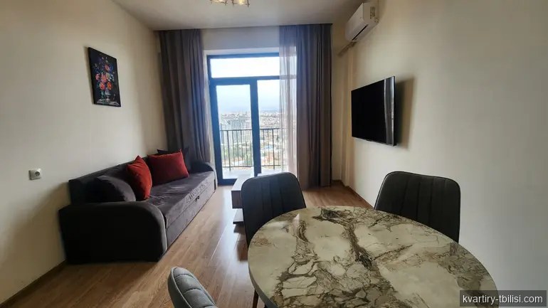 4-bedroom Apartment for sale in Ortachala, Tbilisi, 93 sqm, floor 31/31 — 150 000 USD | Tbilisi Homes