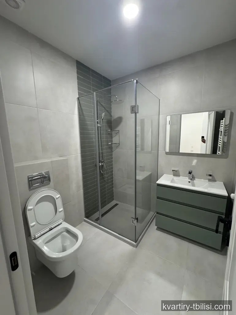 Однокомнатная квартира на Сабуртало — 80 000 USD | Tbilisi Homes