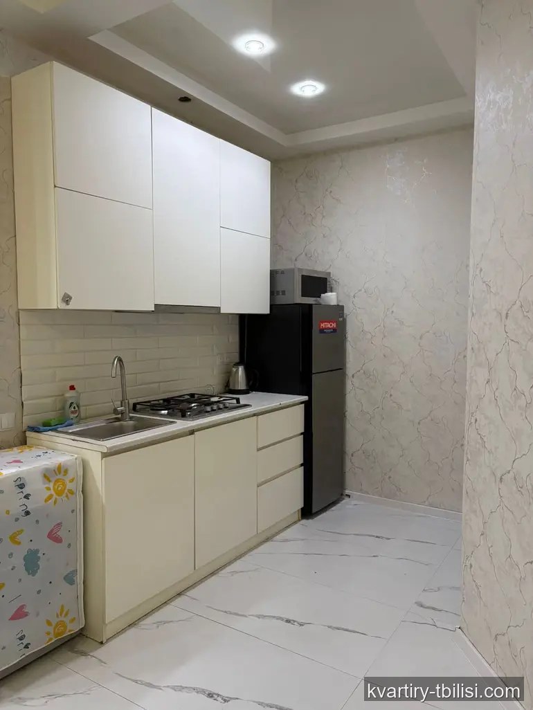 1-bedroom Apartment for sale in Saburtalo, Tbilisi, 58 sqm, floor 17/25 — 160 000 USD | Tbilisi Homes