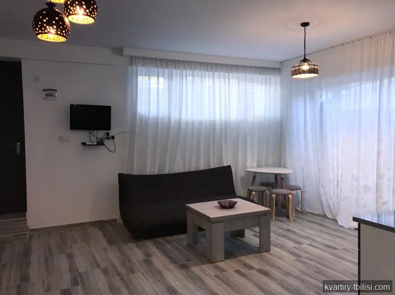 Однокомнатная квартира на Сабуртало — 50 000 USD | Tbilisi Homes
