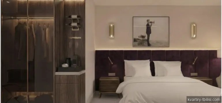 Однокомнатная квартира на Сабуртало — 200 000 USD | Tbilisi Homes