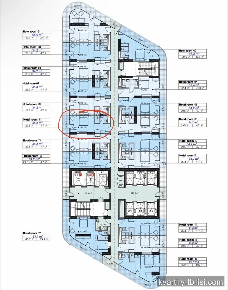 Однокомнатная квартира на Сабуртало — 200 000 USD | Tbilisi Homes
