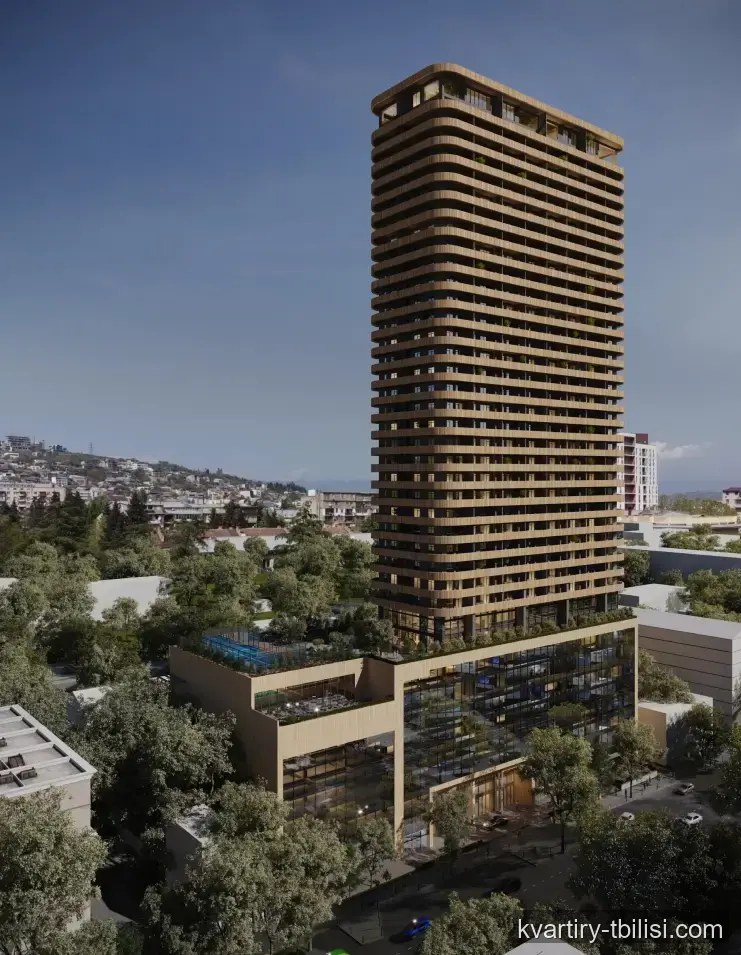 1-bedroom Apartment for sale in Saburtalo, Tbilisi, 38 sqm, floor 23/38 — 129 200 USD | Tbilisi Homes