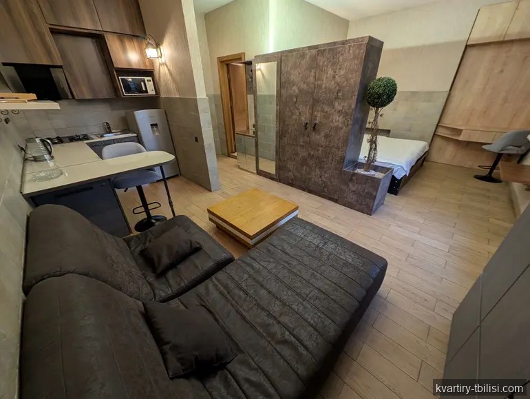 Однокомнатная квартира на Сабуртало — 87 000 USD | Tbilisi Homes