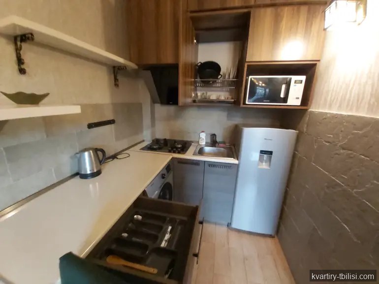 Однокомнатная квартира на Сабуртало — 87 000 USD | Tbilisi Homes